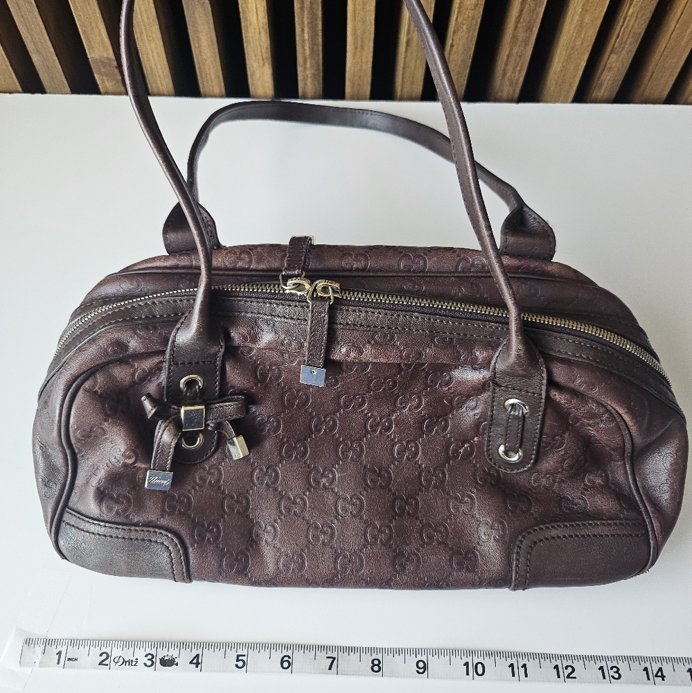 Gucci bag Guccissima satchel